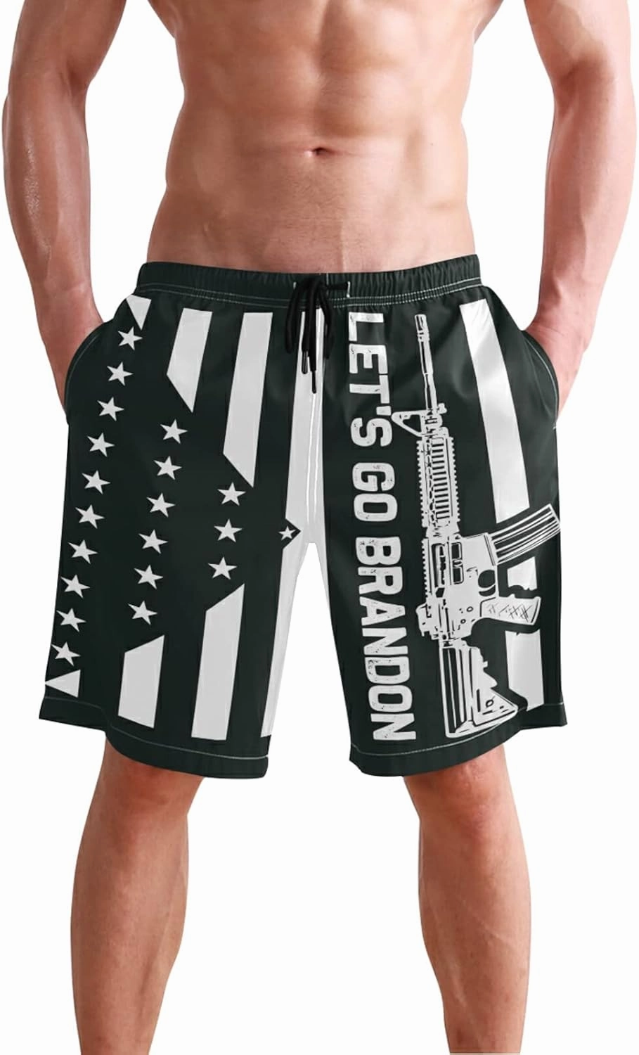 Dussdil Men's Swim Trunks Board Shorts Mens Swim Trunk Quick Dry Swimwear Beach Pants with Mesh Lining