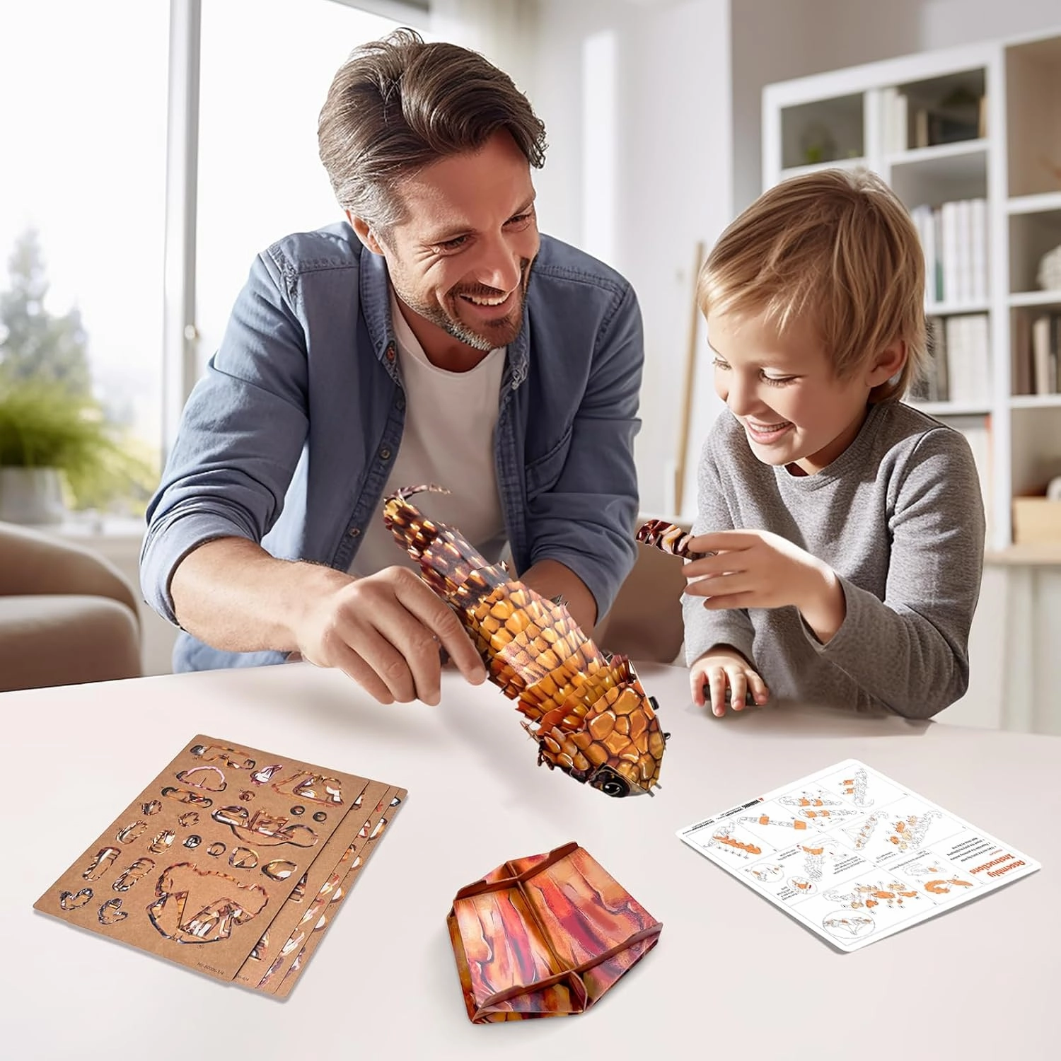 Educational Toys Celebrate with Learning STEM Toy for Boys and Girls - Early Development, Learning, and Social Interaction at Valentine's Day and Birthdays((Armadillo Lizard, Ages 7 )