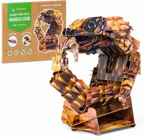 Educational Toys Celebrate with Learning STEM Toy for Boys and Girls - Early Development, Learning, and Social Interaction at Valentine's Day and Birthdays((Armadillo Lizard, Ages 7 )