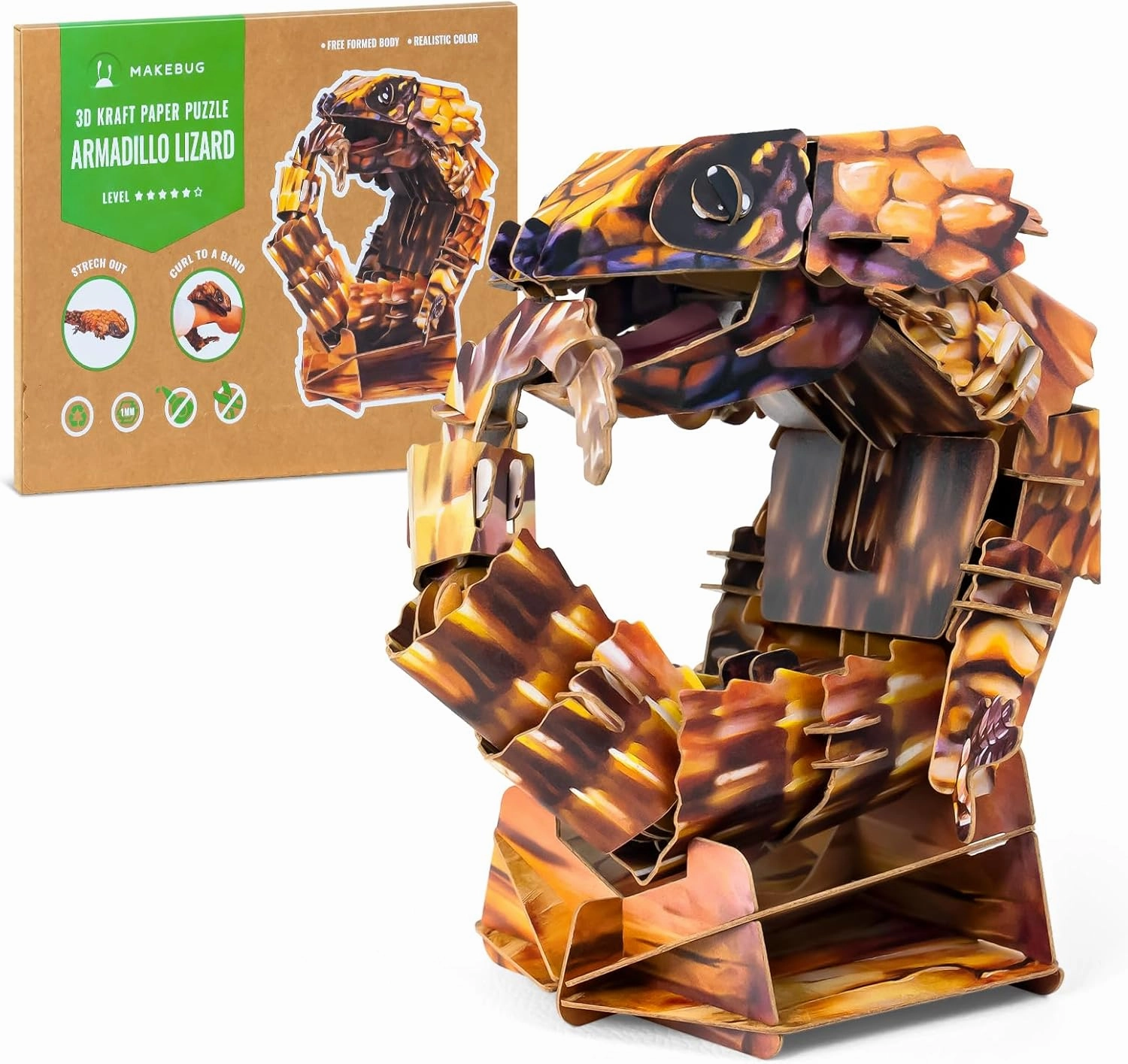 Educational Toys Celebrate with Learning STEM Toy for Boys and Girls - Early Development, Learning, and Social Interaction at Valentine's Day and Birthdays((Armadillo Lizard, Ages 7 )