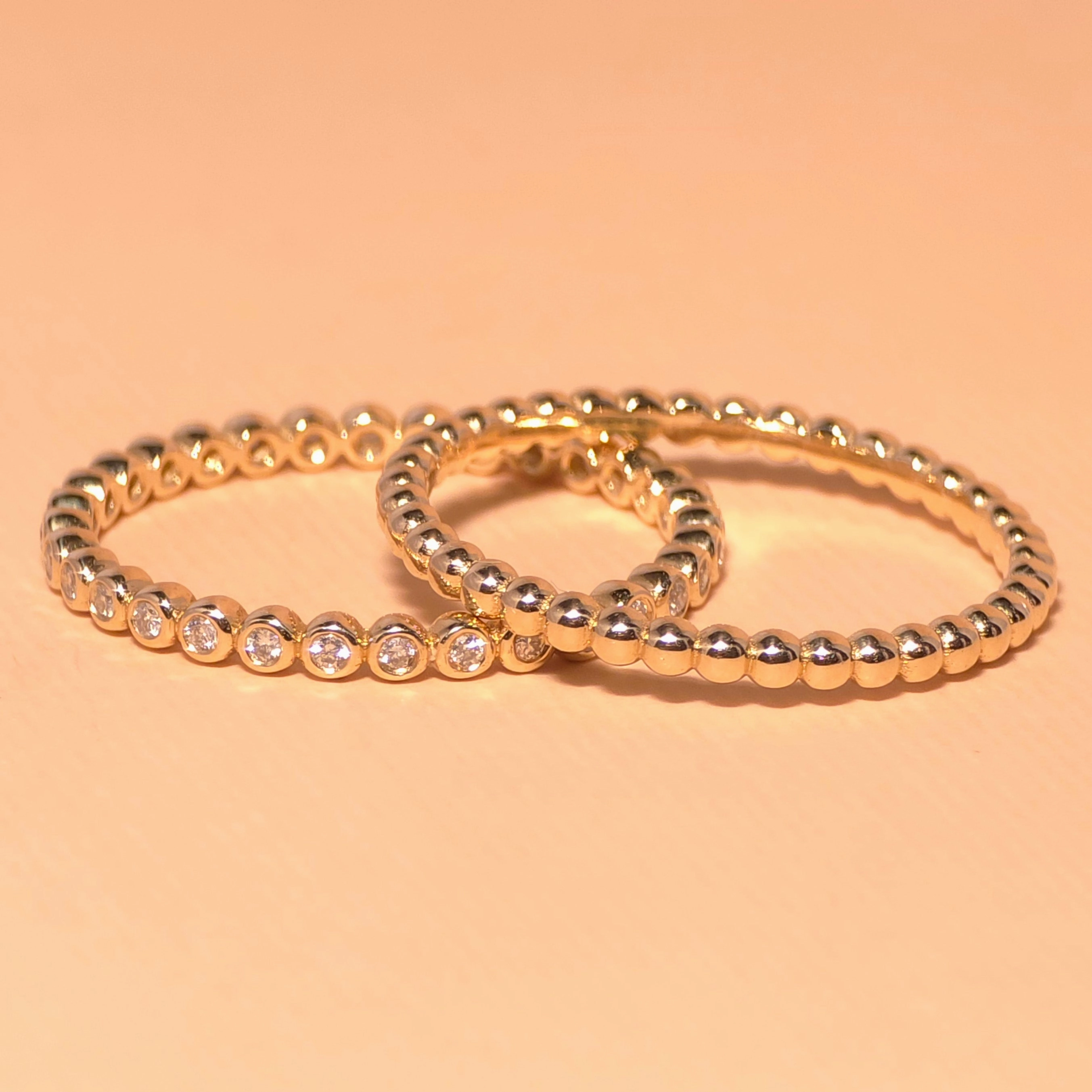 Ellen Ball Beaded Ring
