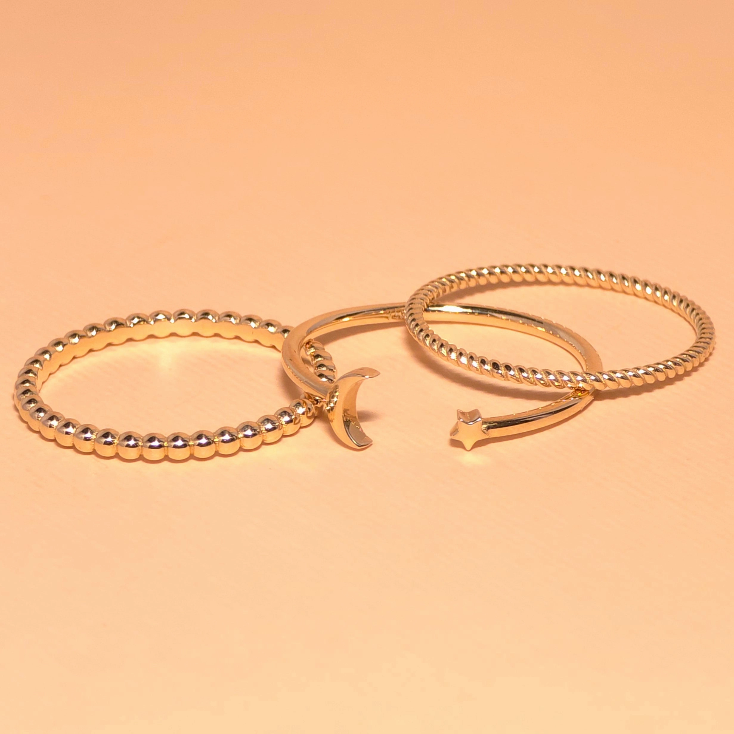 Ellen Ball Beaded Ring