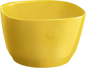 Emile Henry Medium Ceramic Salad Bowl, 3.5L, Provence Yellow