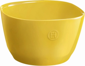 Emile Henry Small Ceramic Salad Bowl, 2L, Provence Yellow