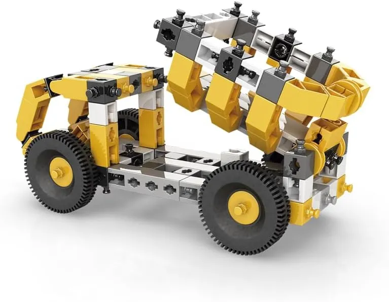 Engino: Creative Builder - 3-in-1 Tipper Truck - Multimodel Vehicle Brick Set, Machinery Series, Snap Assembly, Engineer Construction, STEM, Kids 6 