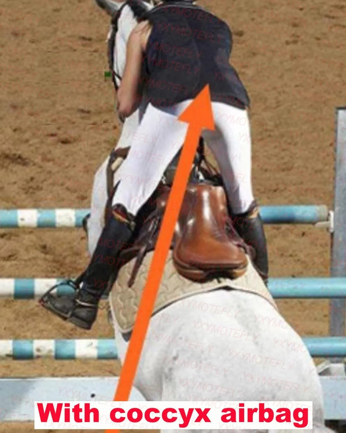 Equestrian Airbag Vest Horse Riding Body Airbag Jackets Adjustable ，Unisex, Motorcycle
