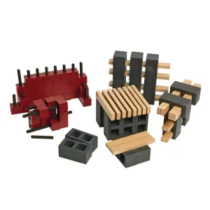 Excellerations Mini All Build Tabletop Construction Set - 85 Pieces, STEM Toys, Preschool Manipulatives, Building Set for Ages 3 Years and Up, Engineering Toys for Home Learning