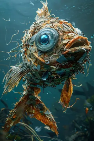 Fantasy Fish 1000 Piece Creative Fun Jigsaw Puzzle for Adults Challenging Traditional Puzzle Perfect for Family Nights Game