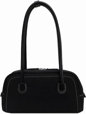 Faux Suede Zipper Leather Shoulder Strap Tote Bag Large Capacity Slouchy Hobo Handbags Purse Work Travel Shopping