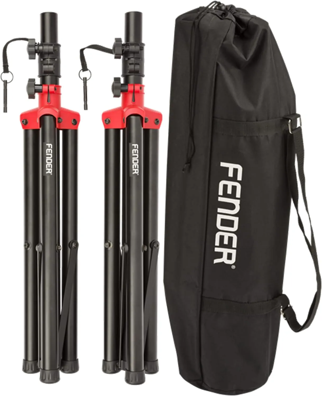 Fender Passport Conference S2 Portable PA System Bundle with Microphone, Compact Speaker Stands, XLR Cable, and Instrument Cable