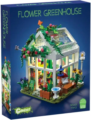 Flower House Set for Adults Building Sets with Led Light, for Home Display Decoration, Gifts for Adults & Teens Ages 10  (779 Pieces)