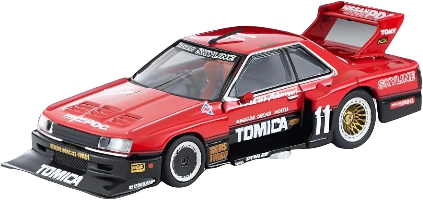 for Nissan Skyline RS Silhouette JDM 1 64 Limited Edition Alloy Car Model Adult Classic Collection Gift Non-Remote App Controlled Toys