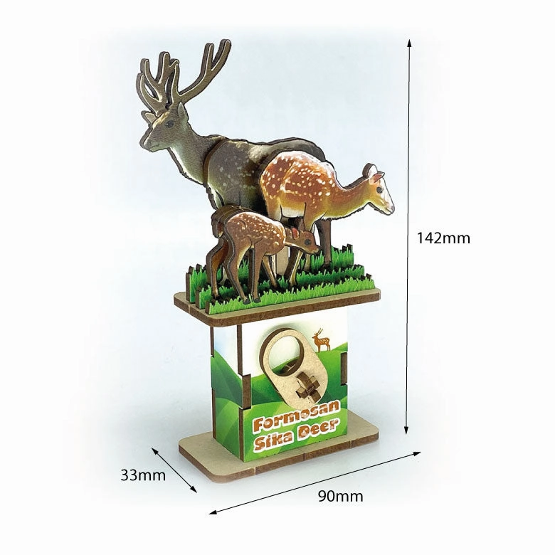 Formosan Sika Deer 3D Puzzle