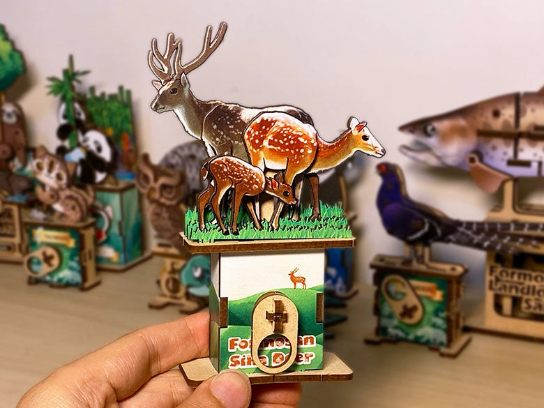 Formosan Sika Deer 3D Puzzle