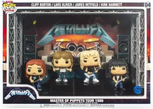 Funko Pop! Moment Deluxe: Metallica Master of Puppets Tour (1986) Vinyl Figures (2022 Limited Edition Exclusive)