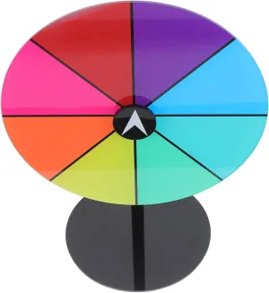 GLEAVI Spinning Game Wheel with Heavy Duty Base Dry Erase Surface for Party Games Trade Shows Carnivals and Holiday Events