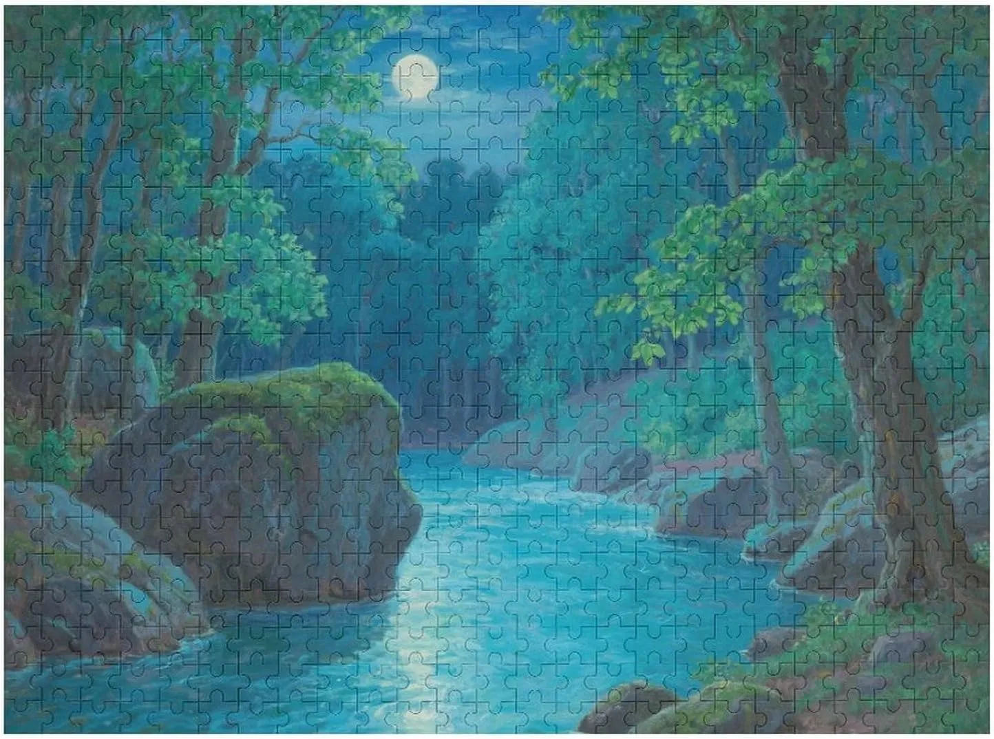 Good Fishing 500-Piece Wooden Jigsaw Puzzles – Relaxing Scene of a Fishing Trip by The Lake – Engaging Puzzle for Fishing and Nature Lovers，Ideal for Adults and Puzzle Enthusiasts