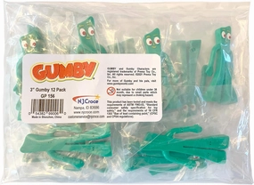 Gumby Mini 3-inch Bendable Figures - Pack of 12