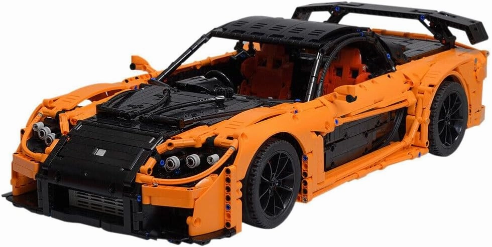 Han's RX-7 VeilSide Fortune 1:8 Scale 3071 Pieces from Film MOC Build Gift for Age 18 