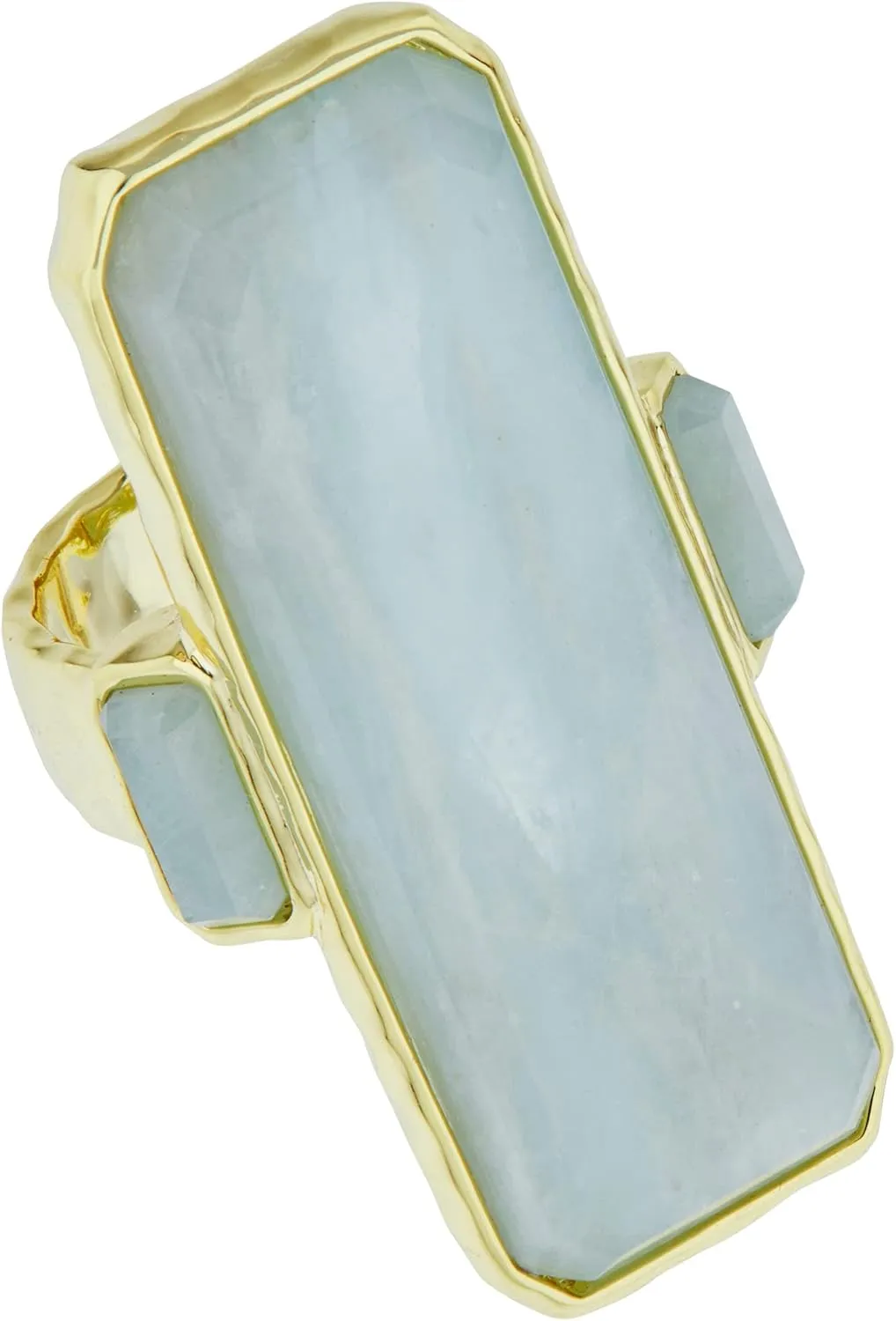 Harlow & Dylan Blue Ice Milky Aqua Ring