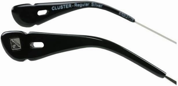 HAZARD 4 Men's Classic Cluster: Frameless Aviator Sunglasses-Silver (Regular)