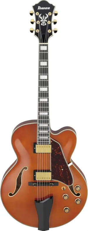 Ibanez Artcore Expressionist AF95 Hollowbody Electric Guitar - Dark Amber