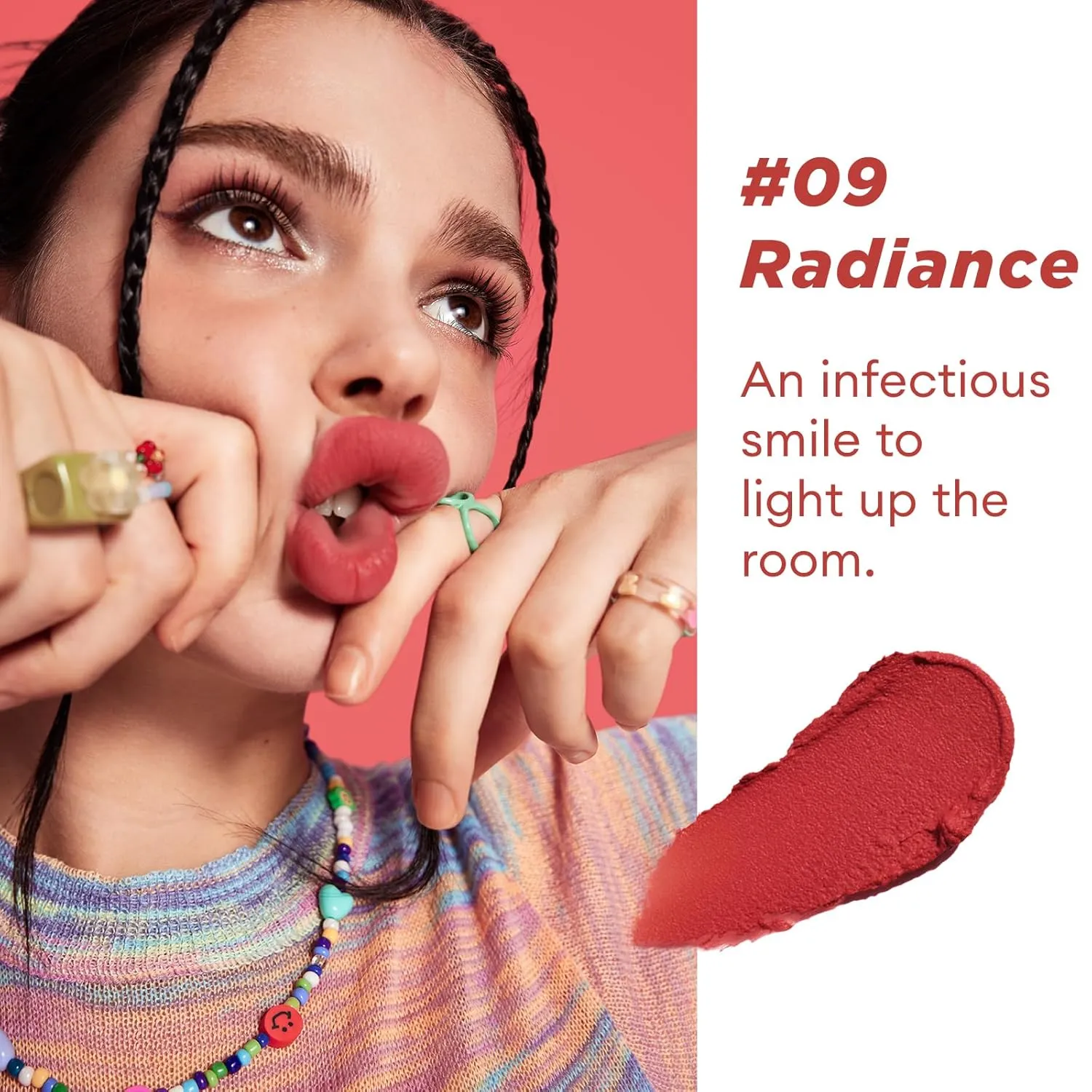 ITY Velvet Matte Finish Lip Stain-Mousse Textured Lip Clay, Red Shade, Conceals Lip Lines, Rich Pigment Lip Tint Lipsticks,4g (0.14 oz). (Classic 3-Pack Vibrant)