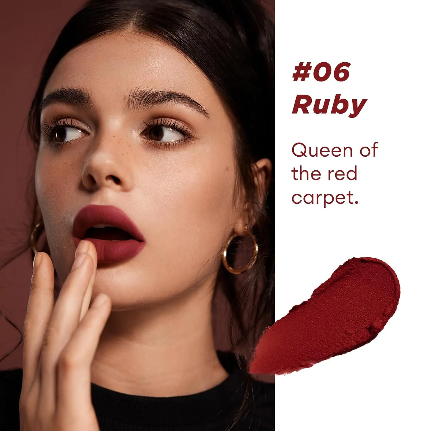 ITY Velvet Matte Finish Lip Stain-Mousse Textured Lip Clay, Red Shade, Conceals Lip Lines, Rich Pigment Lip Tint Lipsticks,4g (0.14 oz). (Classic 3-Pack Vibrant)