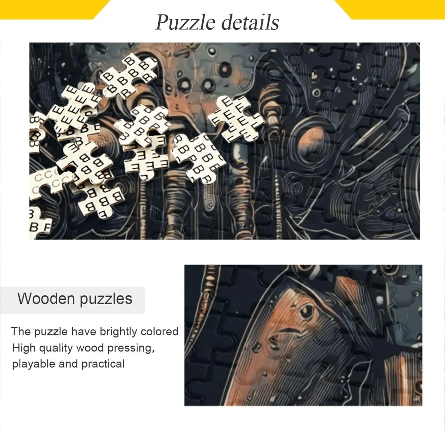 Jigsaw Puzzle for Adults 500 Pieces, Steampunk Crawfish Challenging Puzzle for Puzzles Lovers Jigsaw Puzzle for Party Entertainment, Family Games