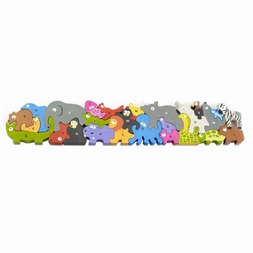 Jumbo Animal Parade A to Z Puzzle & Playset