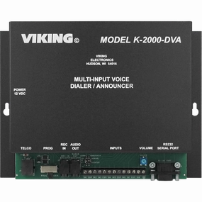 K-2000-DVA Viking 8 Input Voice Dialer and Announcer