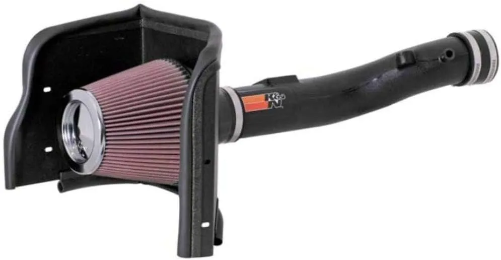 K&N Cold Air Intake System: High-Flow Air Filter, Increase Performance & Towing: Compatible with 2005-2011 TOYOTA: Tacoma, 63-9025