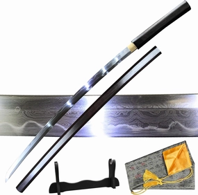 Katana Sword Real Full Tang Sharp Handmade Samurai Sword Swords for Adults