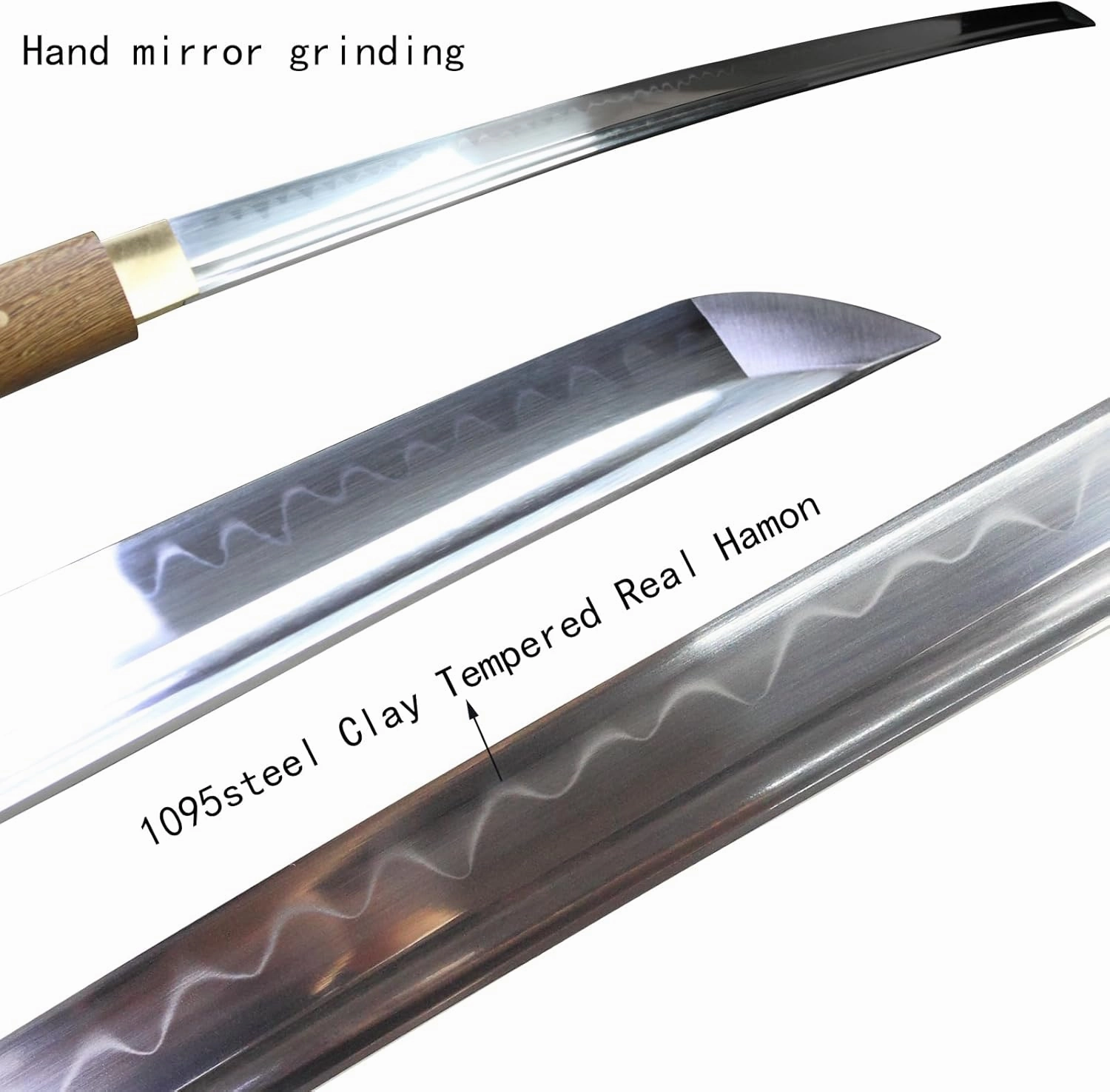 Katana Sword Real Full Tang Sharp Handmade Samurai Sword Swords for Adults
