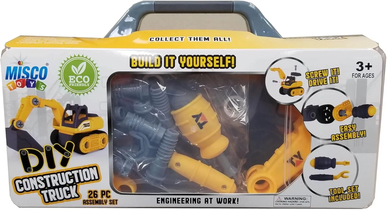 katz trimming / trims unlimited Misco Take Apart Toys | DIY Assembly -Construction Excavator Toy - Tool, Construction , Building Toys Gifts for Boys & Girls