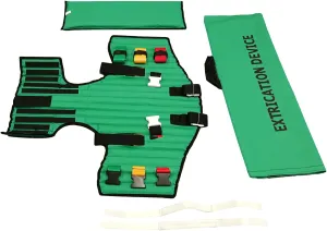 KED Folding Tactical Extrication Device, Cervical Fixation Plate, Chest Back Splint with Carrying Bag, Firefighter Extrication Jacket for Immobilizing