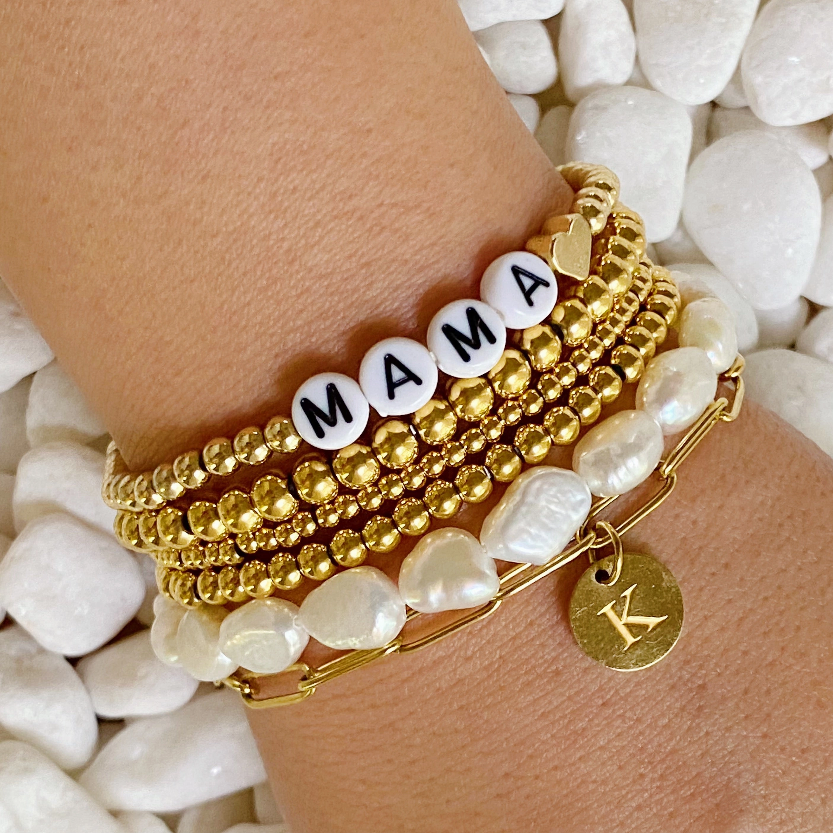 Keep It Forever Stretch Bracelet Set Stackable Bracelets