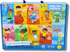 Kids of The World: Jumbo Puzzle - 48 Pieces