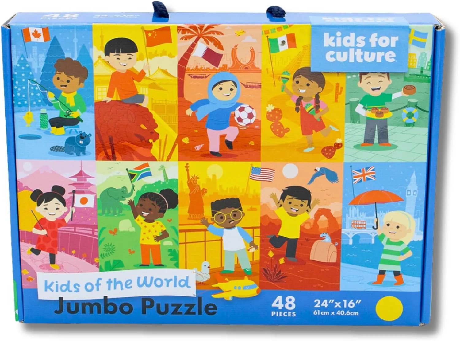 Kids of The World: Jumbo Puzzle - 48 Pieces