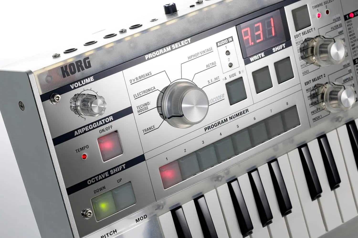 Korg - MicroKorg Crystal - Synthesizer/Vocoder - 20th-Anniversary Model (MICROKORGCR)