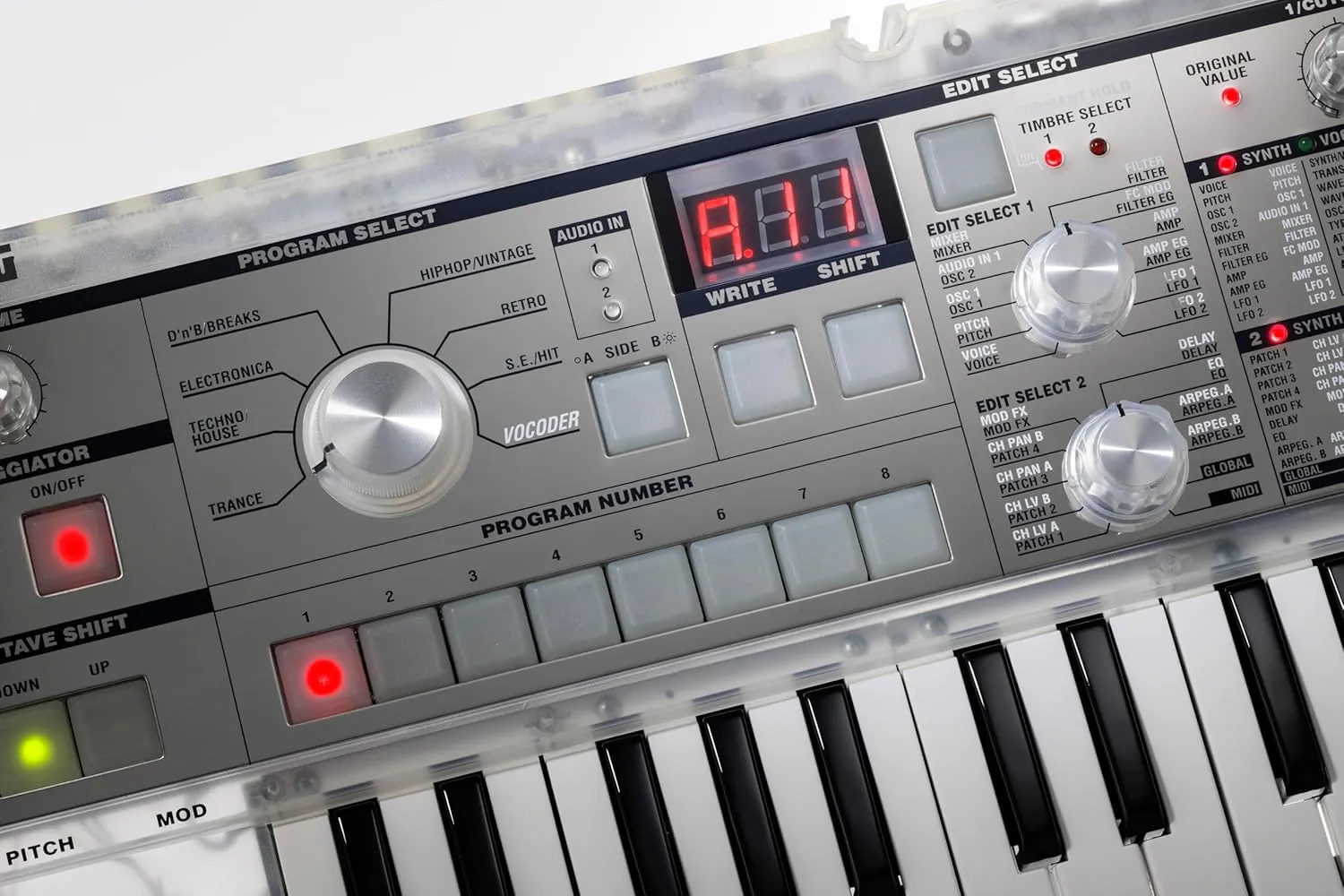 Korg - MicroKorg Crystal - Synthesizer/Vocoder - 20th-Anniversary Model (MICROKORGCR)
