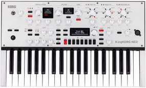 Korg KingKORG NEO Synthesizer w/ 24 Voices, 16-band Vocoder and 8-step Arpeggiator