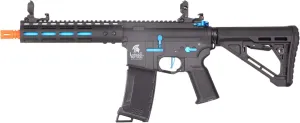 Lancer Tactical Gen 3 Archonn 9'' Lightweight Durable Polymer M4 Airsoft MLOK AEG w/High Speed Mid Cap with Programmable Trigger (ETU & MOSFET)
