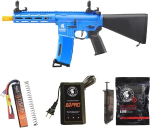Lancer Tactical Gen 3 Battery Package Hellion 7" MLOK Airsoft AEG Rifle Lightweight Durable Polymer M4 -Programmable Electronic Trigger