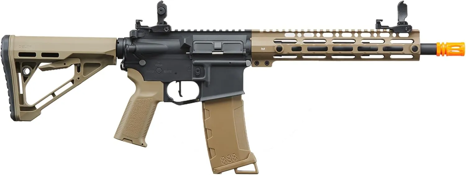 Lancer Tactical Gen 3 MLOCK 10" Airsoft M4 AEG Rifle with Delta Stock