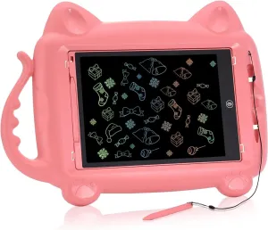 LCD Writing Tablet for Kids, 12 Inch Electronic Doodle Board Kids Drawing Tablet Reusable Toddler Drawing Pads, Educational Toys Gifts for 3 4 5 6 7 8 Years Old Girls Boys (Pink)