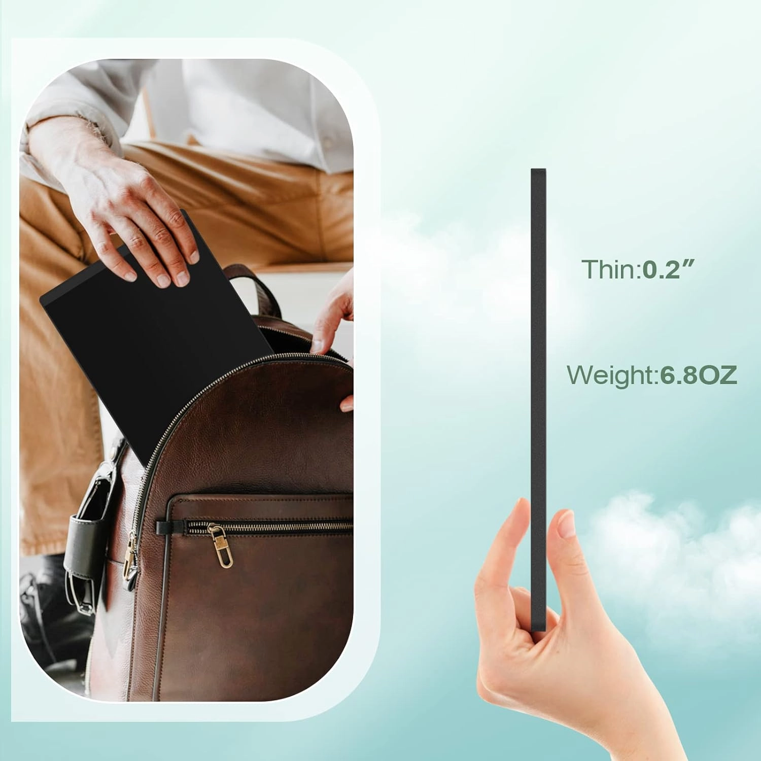 LCD Writing Tablet for Adults- 10.5″ LCD Writing Tablet,Double-Sided Full Screen,Digital Notepad for School,Office,Home,Erasable,Reusable