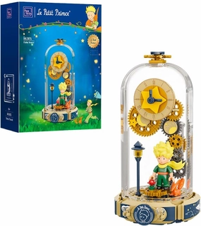 Le Petit Prince Time Travel Building Set, Creative Assembly Toy for Adults and Teens, Detailed Model of The Little Prince's Journey Through Time, Timeless Story Construction Blocks