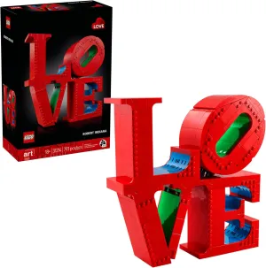 LEGO Art Love Collectible Building Sets - DIY Kits for Adults, Ages 18  - Gifts for Mother's Day - Crafts for Home Decor & Display - 31214