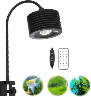 Lominie Full Spectrum Aquarium Light, Adjustable Saltwater Freshwater Super Bright Fish Tank Light for Reef, Coral, Planted Nano Aquarium Tank (A20 Freshwater 16W